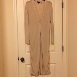Theory maxi length cardigan